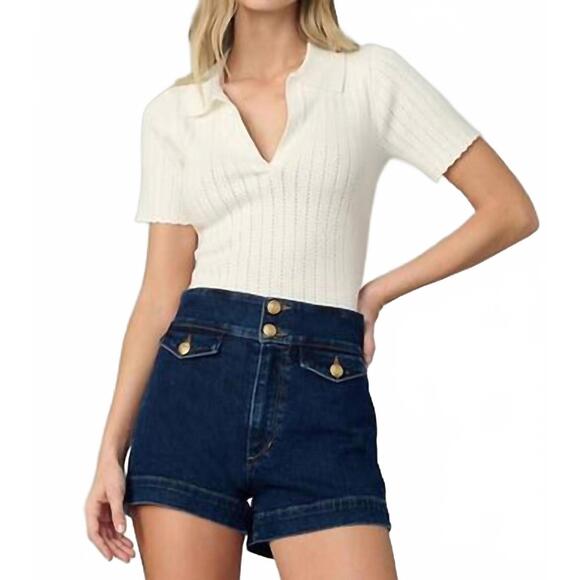 NEW JOE'S JEANS women's the ellia shorts in magnetic